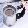 cafetera expressomaker moka acero inoxidable  con estufa