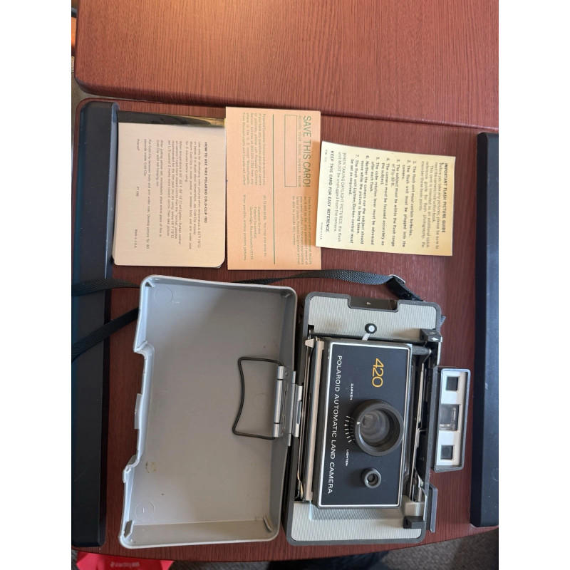 camara para coleccion polaroid 420