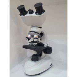 Microscopio compuesto profesional binocular