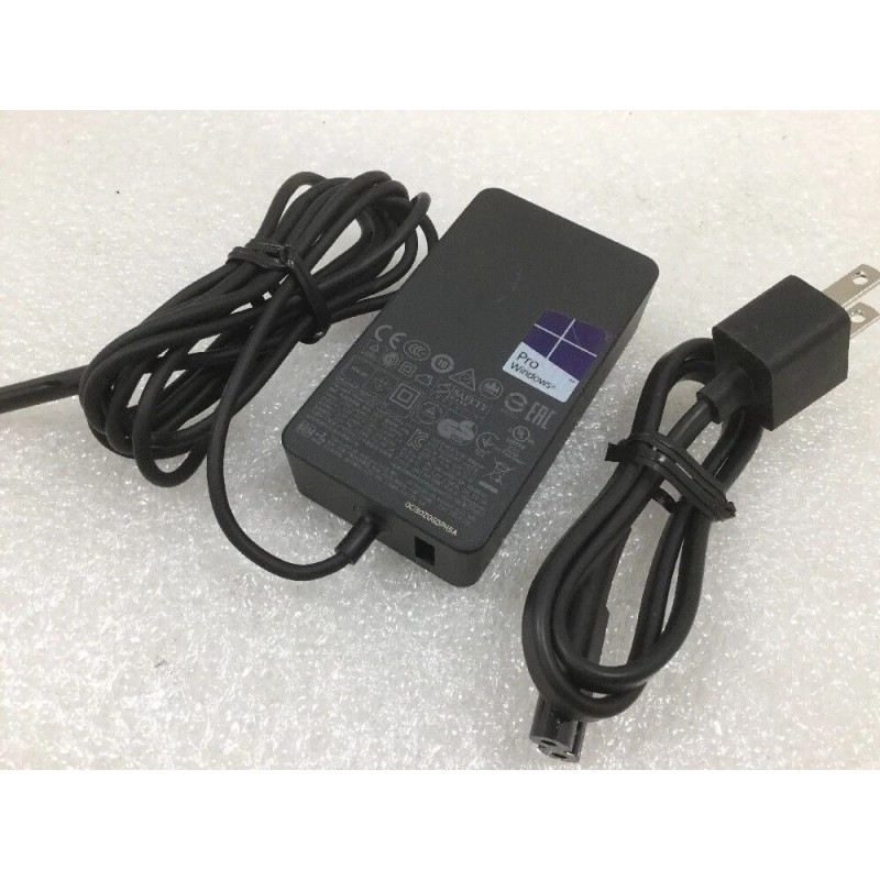 cargadores Surface de 36W  12V 2.58A Microsof pro 3/4 1625