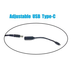 cargadores hp de 65W  pin grueso con adaptador C para Dell, HP Lenovo Asus y Acer