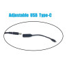 cargadores hp de 65W  pin grueso con adaptador C para Dell, HP Lenovo Asus y Acer