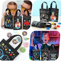 bolsa de recuerdo de la fiesta de ciencia(set de 8 bolsas)