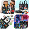 bolsa de recuerdo de la fiesta de ciencia(set de 8 bolsas)