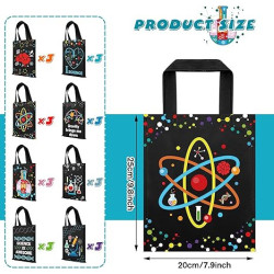 bolsa de recuerdo de la fiesta de ciencia(set de 8 bolsas)