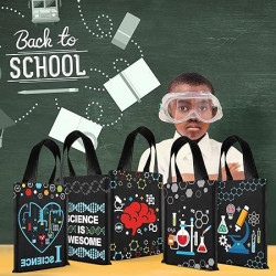 bolsa de recuerdo de la fiesta de ciencia(set de 8 bolsas)