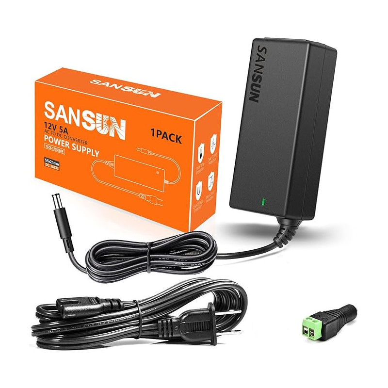 Fuente de alimentacion 12V/5A