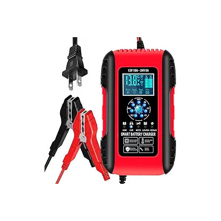 Cargador de baterias de Gel/Acido/LifePo4 10A