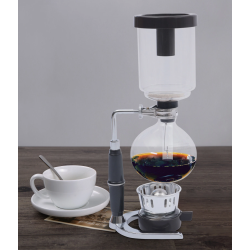 Cafetera de vacío con sifón de 3 tazas
