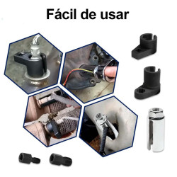 Juego de dados para extraccion de sensor de oxigeno