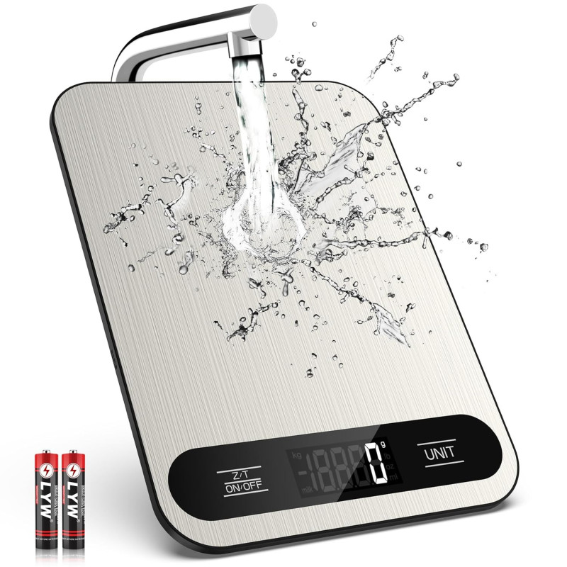 bascula para cocina de 22 libras