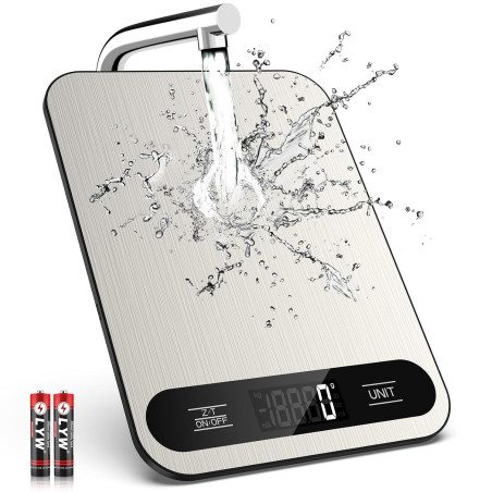 bascula para cocina de 22 libras