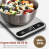 bascula para cocina de 22 libras