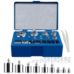 Kit de pesos de calibracion de balanza