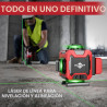 medidor de nivel láser