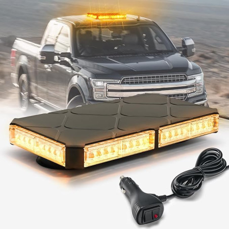 Luz estroboscopicas para techo de carro magneticas