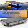 Luz estroboscopicas para techo de carro magneticas