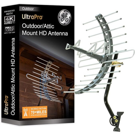 Antena HDTV de television para montaje exterior