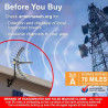 Antena HDTV de television para montaje exterior