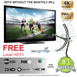 Antena HDTV de television para montaje exterior
