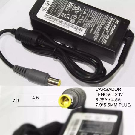 adpatadores a pin grueso Lenovo